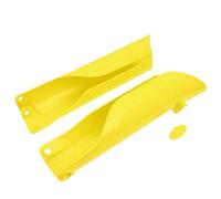 Universal Front Fork Protector Compatible With EXC SX XC FC TC TE TX FX FE EC EX MC Models Fits 85 125 200 250 300 450CC Motocross Bikes(Yellow)