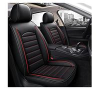 Universal Front+rear Seat Car Cover For Peugeot 206 307sw 308 407 408 508sw 208 2008 3008 4008 5008 Rcz Accessories Seat Cover Cushion(Black Red 4pcs,B)