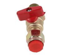 Universal Front Wheel Air Brake Cutoff Valve Alloy Golden