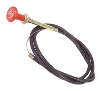 Universal Fuel Choke Cable 1300mm Engine Pull Stop Wire Replacement for Tractor Plant Digger