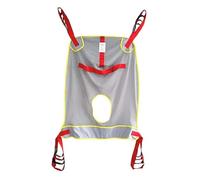 Universal Full Body Hoist Sling with 3-Way Grip Points and 4 Position Lanyard Adjustment, Easy to Clean Suitable for People with Disabilities(Half Package)