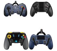 Universal Game Controller Organizer Wall Rack Wall Mount Wall Clip Wall Hanger Wall Flexible Stand for Xbox One PS4 Switch Pro Game Controller 4/PK - NO Game Controller - No Falling - Upgrade Style