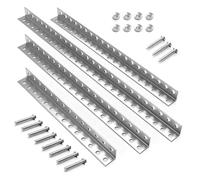 Universal Garage Door Opener Hanging Kit - Premium Galvanized Steel Ceiling Mounting Bracket with Heavy Duty Install Hardware, Compatible with Genie/Chamberlain/Craftsman Smart Chain Drive Openers