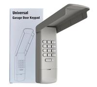 Universal Garage Door Opener Keypad Remote Wireless Keyless Keypad Compatible with Genie LiftMaster Chamberlain Craftsman Linear Overhead Door Wayne Dalton Opener has Learn Button or Dip Switch