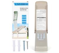 Universal Garage Door Opener Keypad, Wireless Keypad Keyless Entry, for Liftmaster/Chamberlain/Craftsman/Wayne Dalton Garage Door Opener since 1993, Replaces 877 878MAX 377 977 66LM, Safe Security+2.0