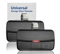 Universal Garage Door Opener Remote 3-Button Compatible with Genie LiftMaster Chamberlain Craftsman Overhead Door Linear Wayne Dalton Opener has Learn Button or DIP Switch Programmable