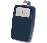 Universal Garage Door Opener Remote - Replacement for LiftMaster, Chamberlain, Genie, Craftsman, Linear - Works with 375LM, 375UT, KLIK1U - Learn Button & DIP Switch - Operates 2 Doors/Gates, Blue