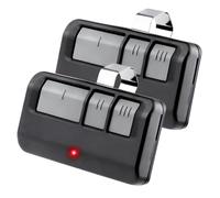 Universal Garage Door Opener Remote with Visor Clip, Works for 893LM 893Max 891LM 371LM 373LM 971LM 973LM LiftMaster Craftsman Chamberlain Garage Door Remote, 2 Packs