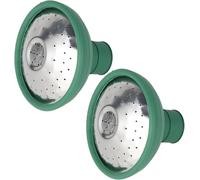 Universal Garden Watering Can Rose Head Leakproof Kettle Sprinkler Nozzle, Rose Head Water Sprinkler Sprayer Fits All Standard Size Watering Cans for Indoor & Outdoor Garden (2Pcs)