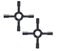 Universal Gas Hob Ceramic Pan Support Moka Trivet Coffee Pot Stand (Pack of 2, Small 130mm)