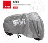 Universal GIVI S200 Light Gray Motorcycle Cover For Scooters And Bikes