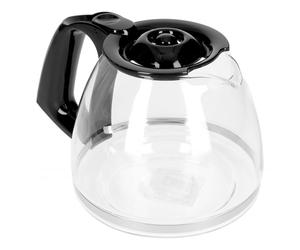 Universal Glass Coffee Jug For Coffee Machines / Makers Clear / Black