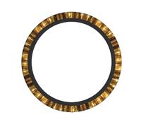 Universal Gold Sequin Sparkle Print Steering Wheel Cover – Breathable Car Steering Wheel Cover for Cars, Trucks, SUVs, and ATVs