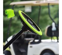 Universal Golf Cart Steering Wheel Cover Stretchable Fits 12 Inch to 14.5 Inch for EZGO, Yahama,RXV, Club Car (Green)