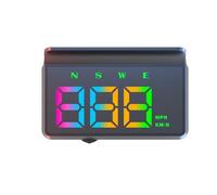 Universal Green/Color LED Digital Speed HUD M2S Head-up Display Multi-function Windshield Projector For All Cars(Color HUD)