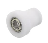 Universal Gym Pulley Roller with U Groove Carbon Steel Bearing Wheel | Wear-resistant Low-noise Rolling Design, Compatible with Tube Track, for Cable Machine Maintenance