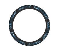 Universal Hacker Attack Print Steering Wheel Cover – Breathable Steering Wheel for Cars, SUVs, Trucks – Auto Interior Decor