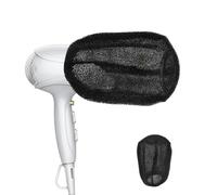 Universal Hair Dryer Sponge Diffuser Cover for Even Drying Black | Odorless Sponge Construction, Diffused Airflow, Home Bathroom Vanity Use, Suited to Curly Hair Owners Random Color