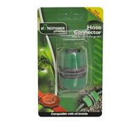 Universal Half Inch Hose Connector - Durable Garden Hose Fitting for 12.5mm Hoses - Quick and Secure Water Pipe Connection - Leakproof & Easy to Use