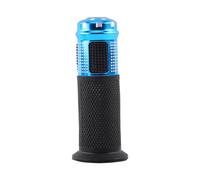 Universal Half Twist Throttle Grips with LED Display Screen for Electric Bikes 12-84V Voltage Riders (Blue)
