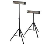 Universal Halogen Heater with Stand - L57.5 x W11 x H9 cm SIP Black One Size