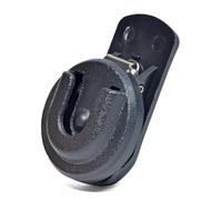 Universal Ham CB Radio Microphone Hanger, Round Knob Mic Holder Mount with Back Clip for Motorola HLN9073B CDM1250 CDM750 GM300 M1225 GM3688 GTX800 Kenwood TK768G TK868G TM471A Two Way Radios