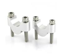 Universal Hand Bar Riser Aluminum Alloy For BENELLI 302S BN302 2019 2020 2021 2022 2023 2024 BN 302 Motorcycle Handlebar Risers Fat Bar Mount 28mm 1 1/8"(Silver 20mm)