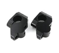Universal Hand Bar Riser Aluminum Alloy For SUZUKI For V-Strom 1000 DL1000 XT 2018 2019 2020 2021 28mm 1 1/8" Motorcycle Off-set Handlebar Riser(Black)