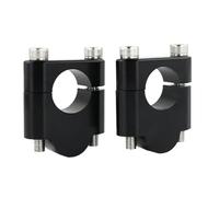 Universal Hand Bar Riser Aluminum Alloy For TDM850 1991 1992 1993 1994 1995 1996-2000 For TDM900 2002-2011 TDM 850 900 22mm 7/8" Handle Bar Riser Mount Clamps(Black Riser 30mm)