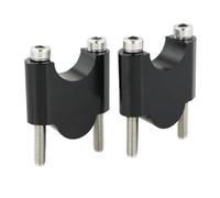 Universal Hand Bar Riser Aluminum Alloy For Triumph Speed Triple 1200 RS 2021-2024 For Street Triple 675 / R 2010-2016 28mm 1 1/8" Handlebar Risers Mounting(Black Riser 40mm)