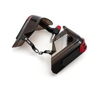 Universal Hand Guards For Dirt bike High Strength Motorcycle Handbrake Guard Handlebar Handle Wind Deflector For Yamaha(Red)