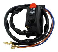 Universal Handlebar Ignition Switch Button 1pc Motorcycle 7/8" Handlebar Mount SwitchStart Stop Kill On Off Button Side Right Switch Motorcycle Start Stop Button