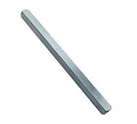 Universal Hardware 5mm x 110mm Door Handle Spindle Bar - Plain Square Solid Steel Replacement Spindle for Bathroom, UPVC, Wooden & Composite Door Handles and Window Handles