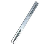 Universal Hardware 8mm x 90mm Split Steel Spindle Door Windows Handle Spindles Silver Finish Sizes from 50mm to 150mm (Pack of 1)