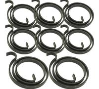 Universal Hardware Door Handle Replacement Springs, Pack of 10 - 2.5 Turn 3mm Extra Heavy Duty Metal Coil Spring for Commercial Lever Handles, Heavy UPVC, Composite & Industrial Door Repair Parts