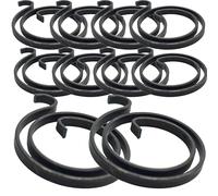 Universal Hardware Door Handle Replacement Springs, Pack of 10 - 2 Turn 2.5mm Heavy Duty Metal Coil Spring for Lever Handles, UPVC, Composite & Internal Door Repair Parts