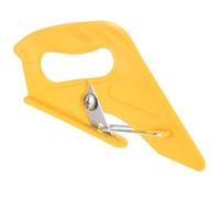 Universal Heavy-Duty Carpet Cutter with Sprung Arms and Plastic-Moulded Handle for Cutting Fabrics and Vinyl - Quick-Change Blade Tool