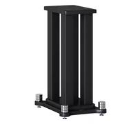 Universal Heavy Duty Speaker Stands for Surround Sound Metal Satellite Speaker Holders with Weighted Base Stable Home Cinema Audio Stands Black 50cm (19.68in)