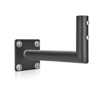 Universal Heavy Duty Weathervane Steel Roof Mount Bracket with Hardware, Outdoor TV Antenna Mounting (Black Steel Eave Weathervane Mount)
