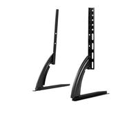 Universal Height Adjustable TV Stand Mount for 14-42 Inch Plasma LCD LED Flat & Curved Screen TVs - Stable Tabletop Base with TV Legs for Home & Office Use