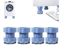 Universal Heightening Pad for Washing Machine Base, 4/8 Pcs Anti-Slip Base for Washing Machines, Refrigerators, Height Adjustable (4Set)