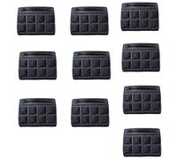 Universal Helmet Chin Pads Foam Sponge Strap Carbon Fiber Cloth Padding Replacement Lining Cushion Mat Liners for Cycling Bike Bicycle Riding Sport Outdoors Motorcycle (10)