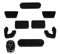 Universal Helmet Padding Fit Kit, High-Density Foam Replacement Pads Compatible with Easton Batter & Catcher Helmets for Baseball/Softball Players & Youth Winter Training (Black)