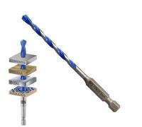 Universal Hexagonal Drill Bit Ø 5 mm. (Blister 1 Piece) Drill Bit Tiles, Ceramic, Marble, Concrete, Metal, Wood, Plastic
