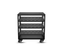 Universal HiFi Turntable Stand with Wheels Adjustable Audio Rack for Record Players 55.1cm Height Sturdy Support for HiFi Equipment
