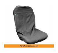 Universal High-Back Seat Cover without Headrest, Black - Tractor, Plant Machinery, Town & Country - T2HBBLK