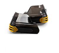 Universal High-Intensity Motorcycle Modification Windshield And Handguard Handbrake Protector Shield Parts Moto Hand Guards(Yellow)