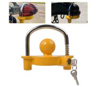 Universal Hitch Lock Caravan Trailer Hitch Coupling Tow Ball Locks High Security