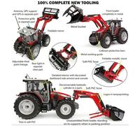 UNIVERSAL HOBBIES 1/32 MASSEY FERGUSON 5M.145 WITH FRONT LOADER UH6784