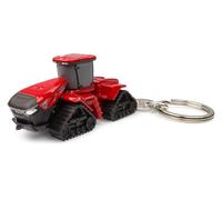 Universal Hobbies Case IH Quadtrac 715 Tractor Metal Keychain UH5891, Red, S